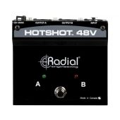 RADIAL ENGINEERING HOTSHOT 48V PHANTOM POWER SUPPLY/FOOTSWITCH