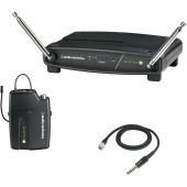 Audio-Technica ATW-901A/G System 9 VHF Wireless Unipak System w/ AT-GcW Guitar/Instrument Input Cable