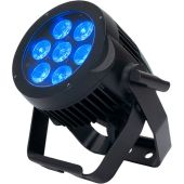 ADJ 7P HEX IP Heavy-Duty RGBAW+UV LED Wash Light (IP65)