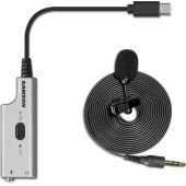 Samson LMU1 Broadcast Lavalier Microphone with USB Adapter