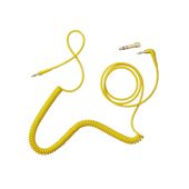 AIAIAI C09 - Coiled Cable w/adaptor - yellow - 4mm - 1.5m - Yellow