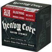 Dunlop Heavy Core Electric Guitar Strings Heavy 6-Pack