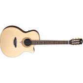 Luna Guitars - Heartsong Grand Concert Nylon A/E w/USB