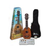 Luna Guitars - Uke Tattoo Pineapple Mahogany Pack