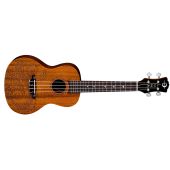 Luna Guitars - Uke Tattoo Concert Mahogany w/ Gigbag