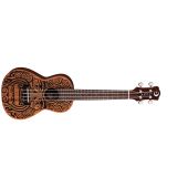 Luna Guitars - Uke Tribal Concert - Mahogany