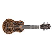 Luna Guitars - Uke Tribal Soprano - Mahogany