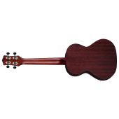 Luna Guitars - Uke Vintage Mahogany Tenor - Red Satin