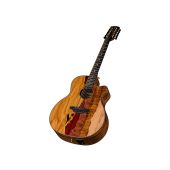 Luna Guitars Vista Eagle 12-String Acoustic-Electric Guitar Natural