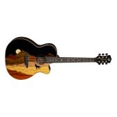 Luna Guitars Vista Wolf Acoustic-Electric Guitar Natural