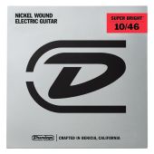 Dunlop 6CDESBN1046 Super BRIGHT MD 6/Set Electric Strings