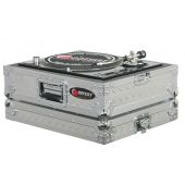 Odyssey Flight Zone Ata Diamond Plated Dj Turntable Case