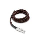 Hosa 3GT-18C5 18 Feet BK/RD Hosa Straight to Same, 24 AWG OFC, 90% OFC