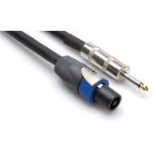 Hosa Technology SKT-400 Series Speakon to 1/4" Male Phone Speaker Cable (14 Gauge) - 50'