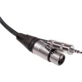 Hosa MXM-001.5 1.5 Ft. Neutrik XLR3F to 3.5 mm TRS