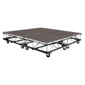 IntelliStage - 29" HIGH 6FT X 6 FT MOBILE DRUM RISER ON 3 1/2 CASTERS