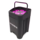 JMAZ Lighting MAD-PAR-HEX-6XS Battery Powered LED PAR Light Black