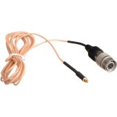 Mogan 2mm Replacement Microphone Cable for Audio-Technica Wireless Transmitters - Beige, 6'