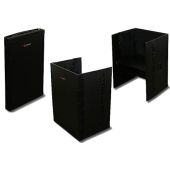 Odyssey 26″ Wide x 36″ Tall Black DJ Fold-out Stand