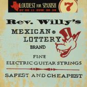 Dunlop RWN0738 R.Willy EX LIGHT 6/Set Electric Strings