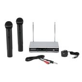 Samson Stage 266 Dual Handheld Wireless Microphone System VHF Ch. 3 & 21