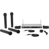 Samson Stage 466 Quad Handheld VHF Wireless Microphone System