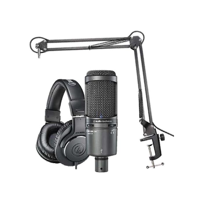 Audio-Technica AT2020USB+PK Streaming/Podcasting Pack