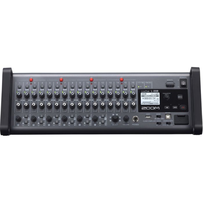 Zoom LiveTrak L-20R 20-channel Ipad Digital Mixer / Recorder