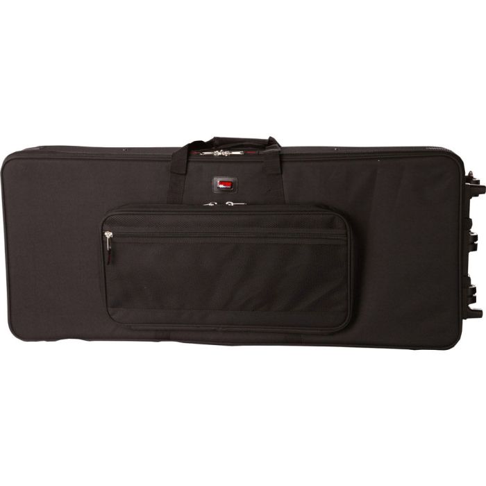 Gator GK-76-SLIM Rigid EPS Foam Lightweight Case with Wheels for Slim 76 Note Keyboards