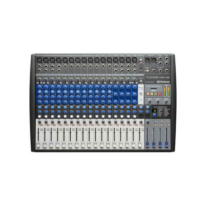 PreSonus StudioLive AR22 USB 22-Channel Hybrid Performance and Recording Mixer