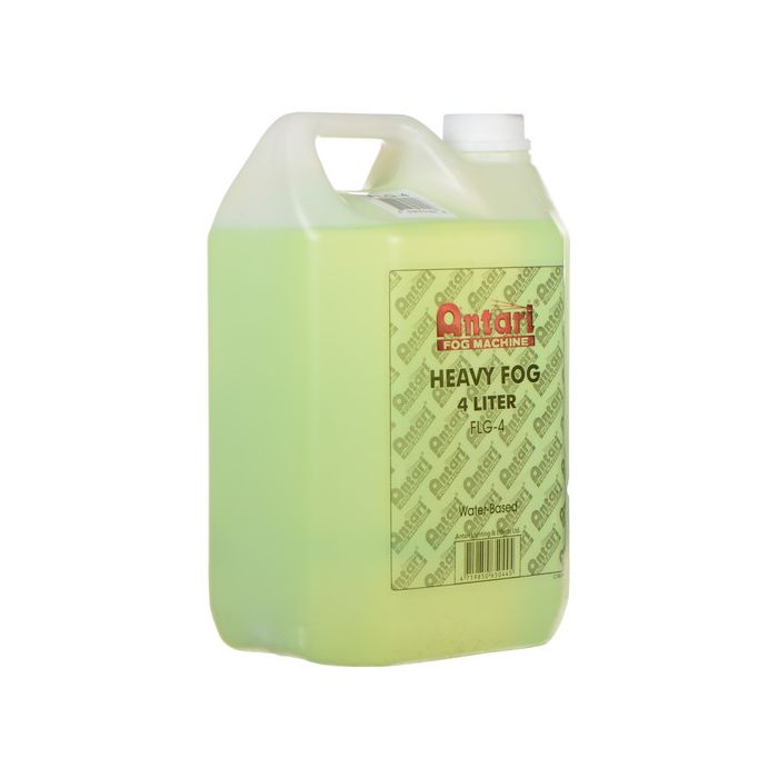 Antari FLG-4 Long-Lasting Fog Fluid for Antari Fog Machines (1 Gallon, Green Formula)