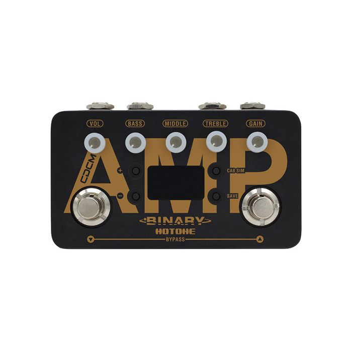 Hotone Binary Amp Simulation Pedal for Electric Guitars