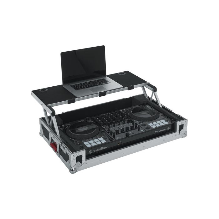 Gator G-TOURDSPDDJ1000 ATA Flight Case with Sliding Laptop Platform for Pioneer DDJ-1000 / DDJ-1000SRT