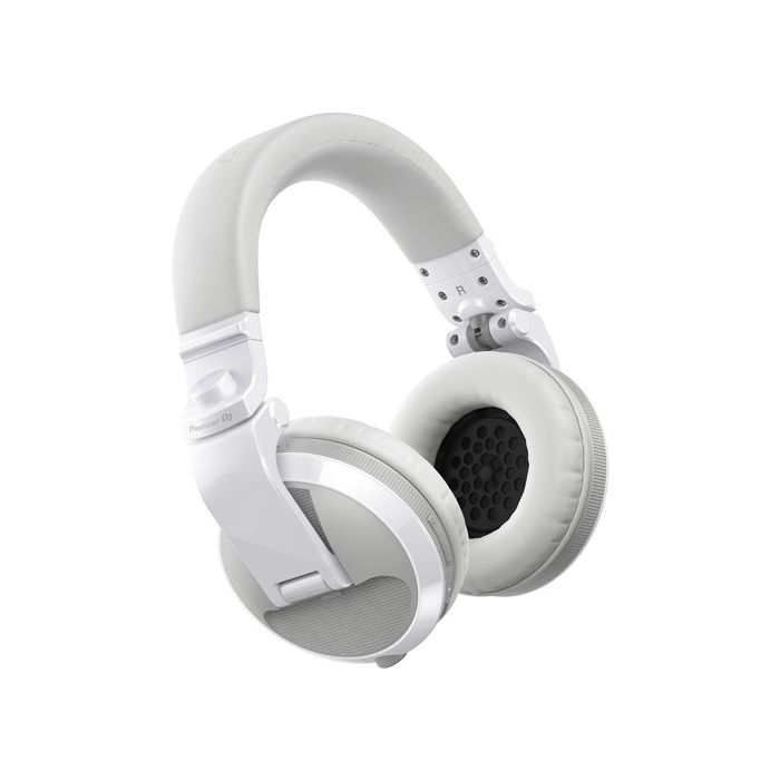 Pioneer DJ HDJ-X5BT-W Bluetooth Over-Ear DJ Headphones - White