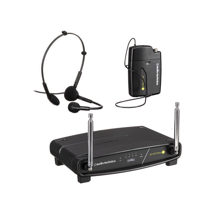 Audio-Technica ATW-901A/H System 9 VHF Wireless Unipak System w/ a PRO 8HEcW Headworn Microphone