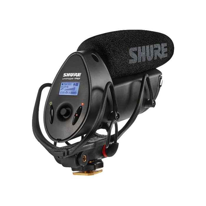 Shure VP83F LensHopper Shotgun Microphone with Integrated Audio Recorder