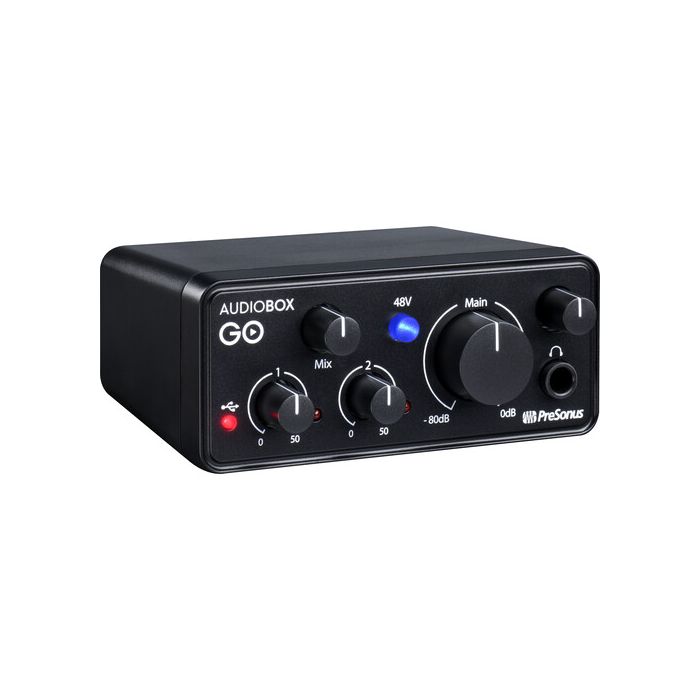 PreSonus AudioBox GO Ultracompact 2x2 USB Type-C Audio Interface