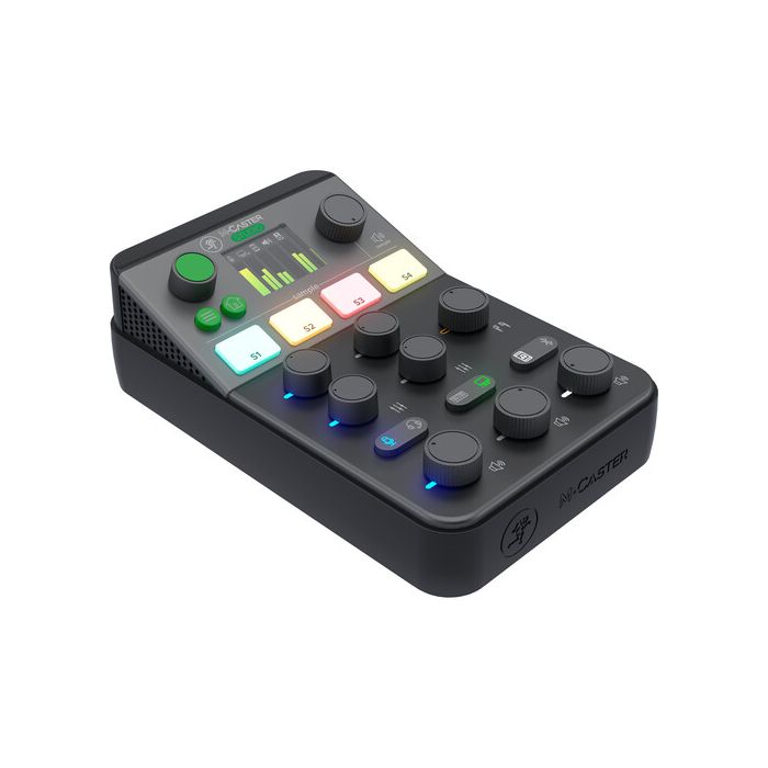 Mackie MCaster Studio Portable Streaming Mixer (Black)