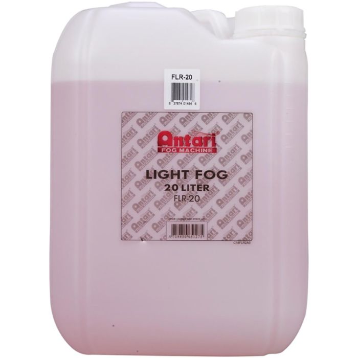 ANTARI FLR-20 20 LITER CONTAINER OF ANTARI RED FOG FLUID