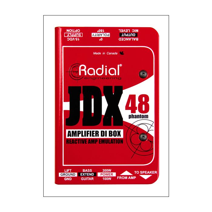 Radial JDX 48 Reactor Guitar Amp Direct Box