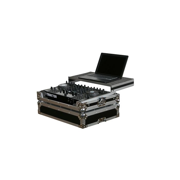 Odyssey Flight Zone Case With Glide Style Platform for Traktor Kontrol S4/American Audio VMS4