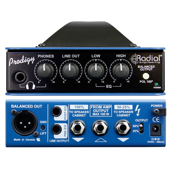 RADIAL ENGINEERING PRODIGY V8 SPEAKER LOAD BOX