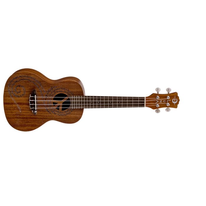 Luna Guitars Maluhia Concert Ukulele Mahogany with Satin Finish and Gigbag