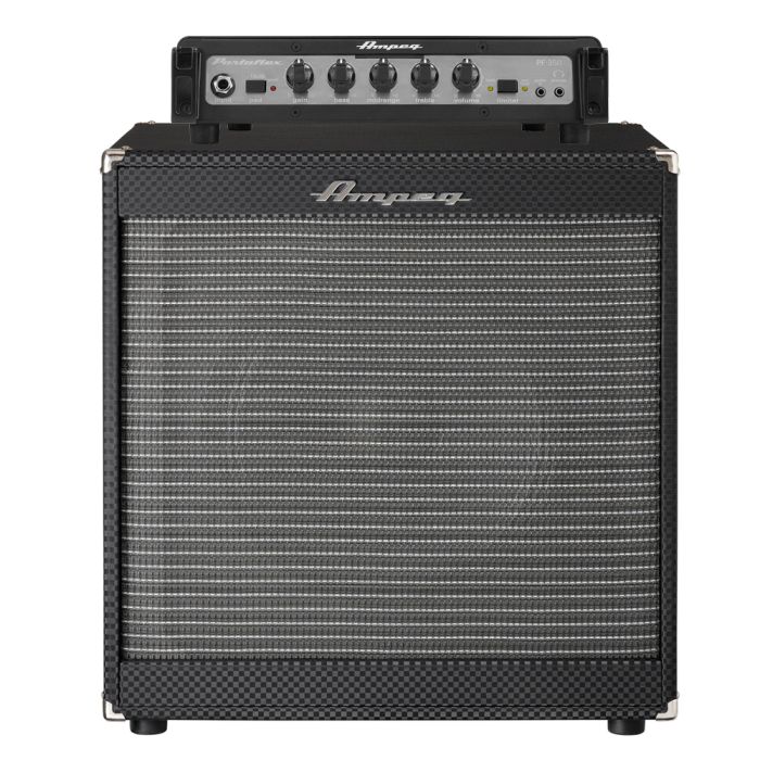 Ampeg Portaflex PF350 Head and PF115LF Cabinet Stack