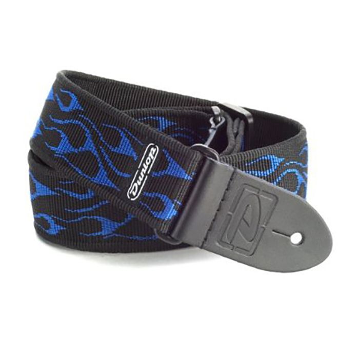  Dunlop D3811BL Flambe Blue Strap 