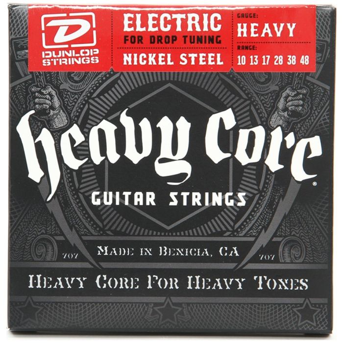 Dunlop DHCN1048 Heavy Core-6/Set Electric Strings