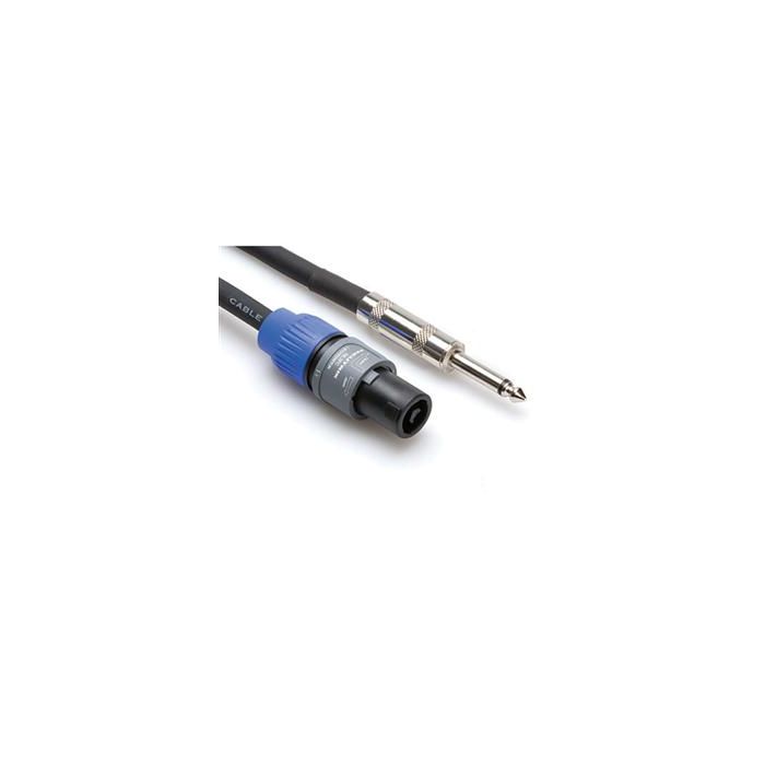 Hosa Technology SKT-600 Series 1/4" TS Male Phone to Speakon Speaker Cable (16 Gauge) - 5'