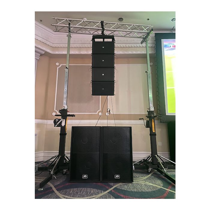 25,000 Watt Peavey Line Array Rental Package 