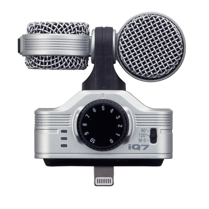 Zoom iQ7 Mid-Side Stereo Microphone for iOS Devices