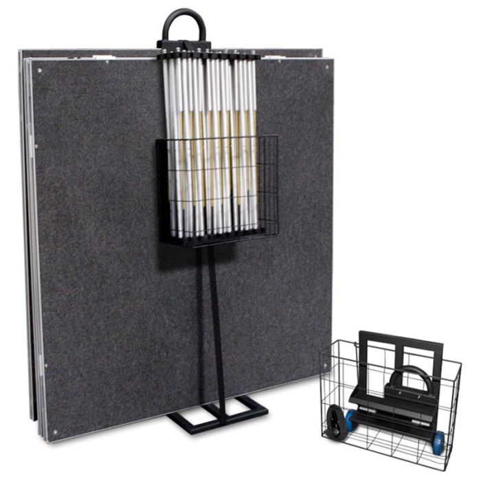 IntelliStage - Platform & Riser Trolley - Transports up to 4 Platforms & 4 Matching Risers